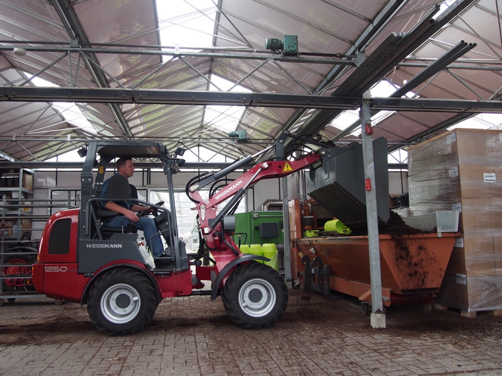 Weidemann Hoftrac 1250 im Einsatz