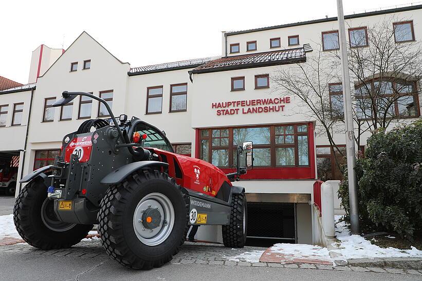 Weidemann Teleskoplader T6027 im Einsatz