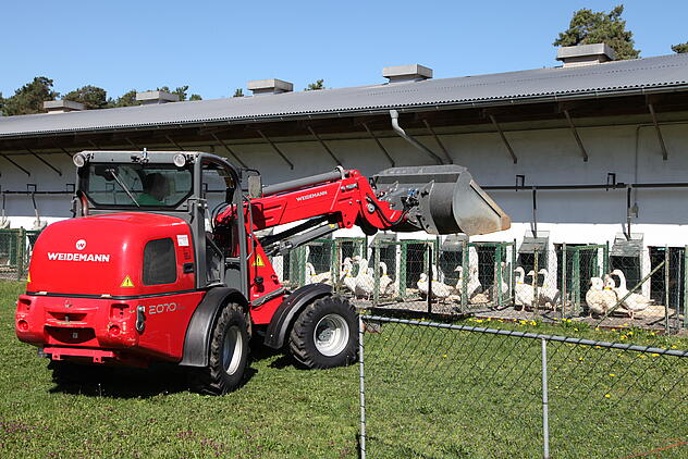 Weidemann Teleskopradlader 2070CX50 LPT im Einsatz