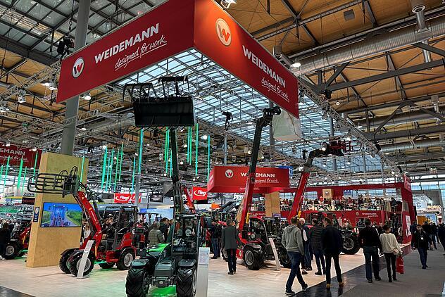 Weidemann Messestand EuroTier 2024