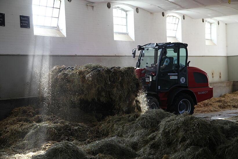 Weidemann Teleskopradlader 5080T im Einsatz