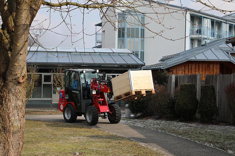 Weidemann Hoftrac 1240LP im Einsatz