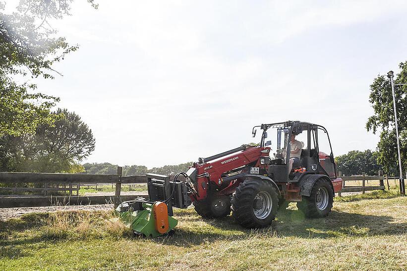 Weidemann Teleskopradlader 3080LPT im Einsatz