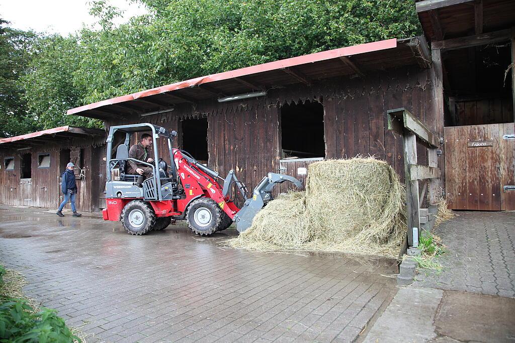 Weidemann Hoftrac 1140 im Einsatz