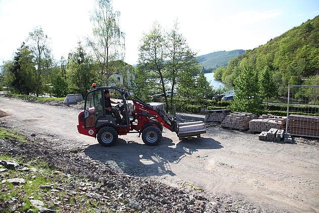 Weidemann Hoftrac 1370 im Einsatz