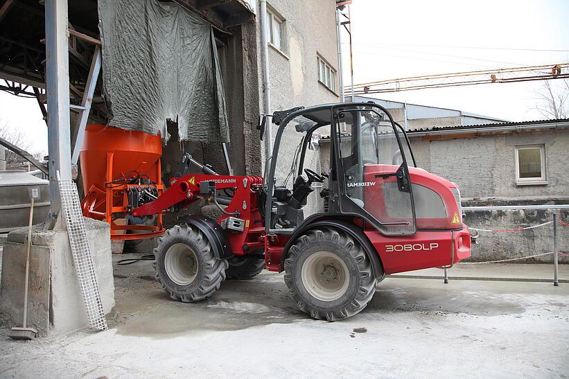 Weidemann Radlader 3080LP im Einsatz