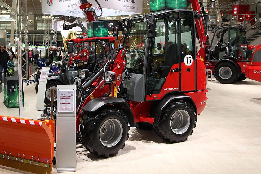 Weidemann Hoftrac 1190e auf der Agritechnica in Hannover