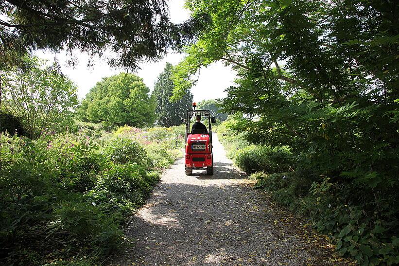 Weidemann 1160 eHoftrac im Einsatz