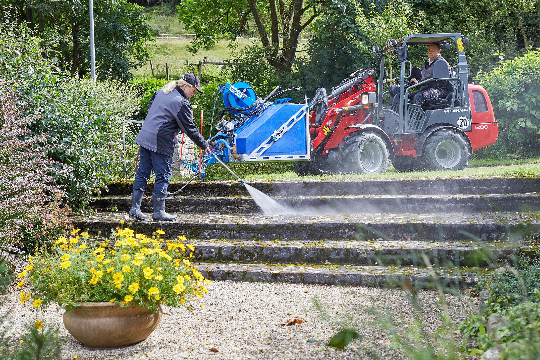 Weidemann Hoftrac 1280 használatban