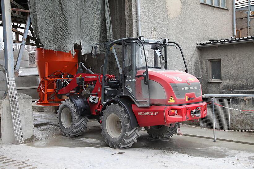 Weidemann Radlader 3080LP im Einsatz