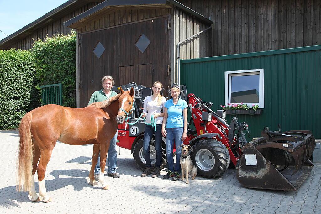 Weidemann 1160 eHoftrac im Einsatz