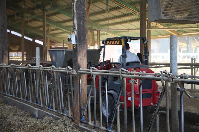 Weidemann Hoftrac 1160 im Einsatz