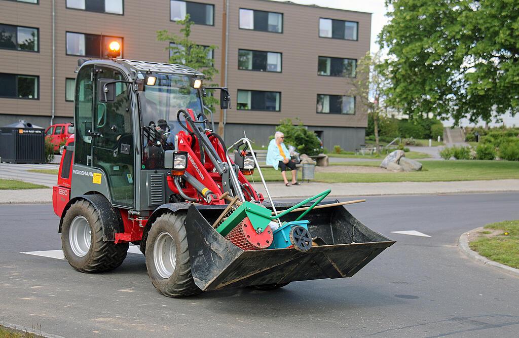 Weidemann Hoftrac 1280 im Einsatz