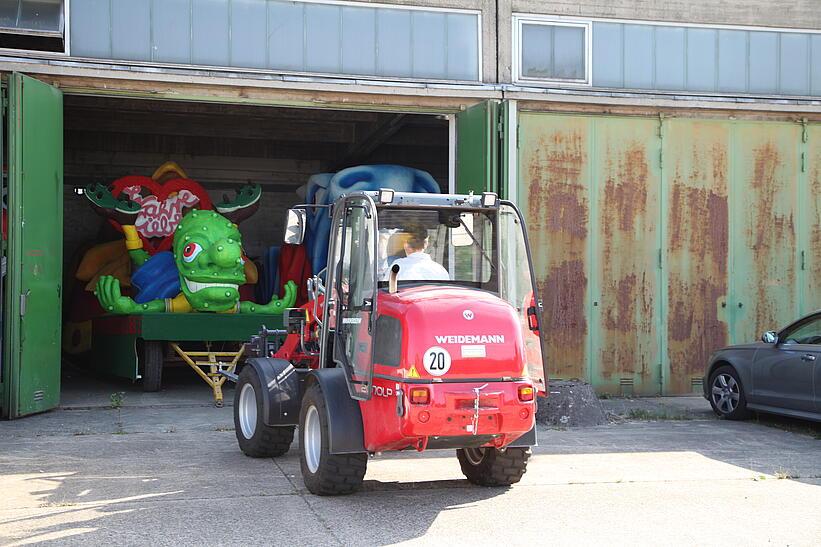 Weidemann Radlader 2070LP im Einsatz