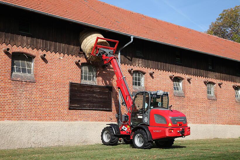 Weidemann Teleskopradlader 5080T im Einsatz