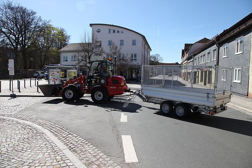 Weidemann Radlader 3070 CX80 im Einsatz