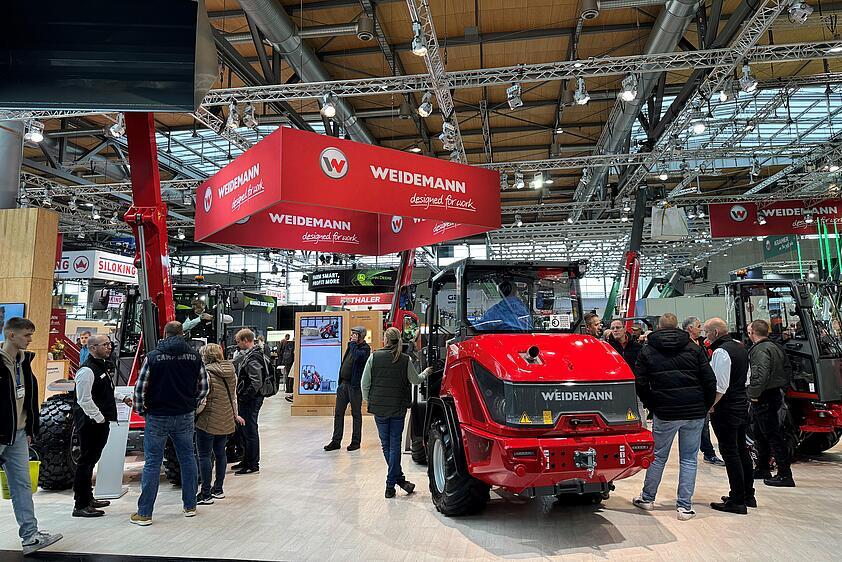 Weidemann Messestand EuroTier 2024