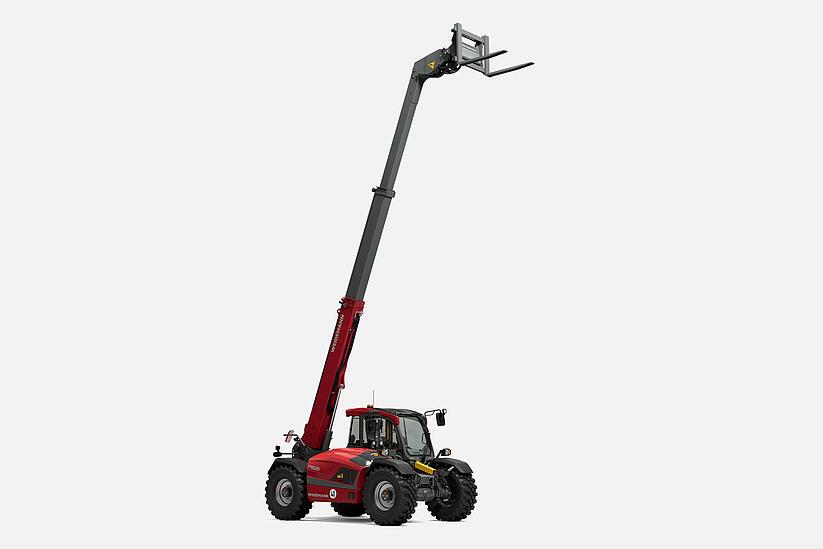 Weidemann telehandler T9535 telescopic boom, studio