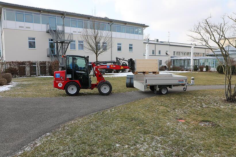 Weidemann Hoftrac 1240LP im Einsatz