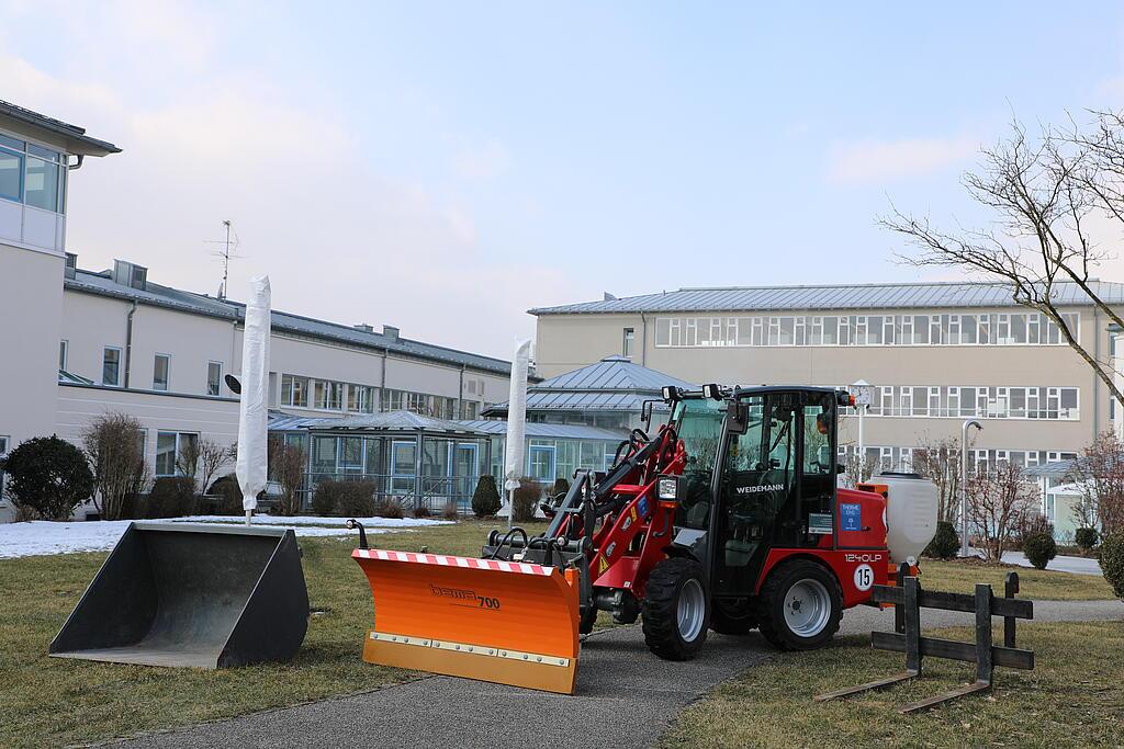 Weidemann Hoftrac 1240LP im Einsatz