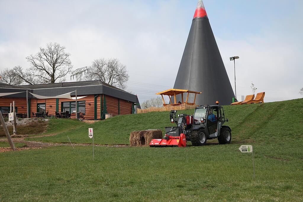 Weidemann Teleskoplader T5522 im Einsatz