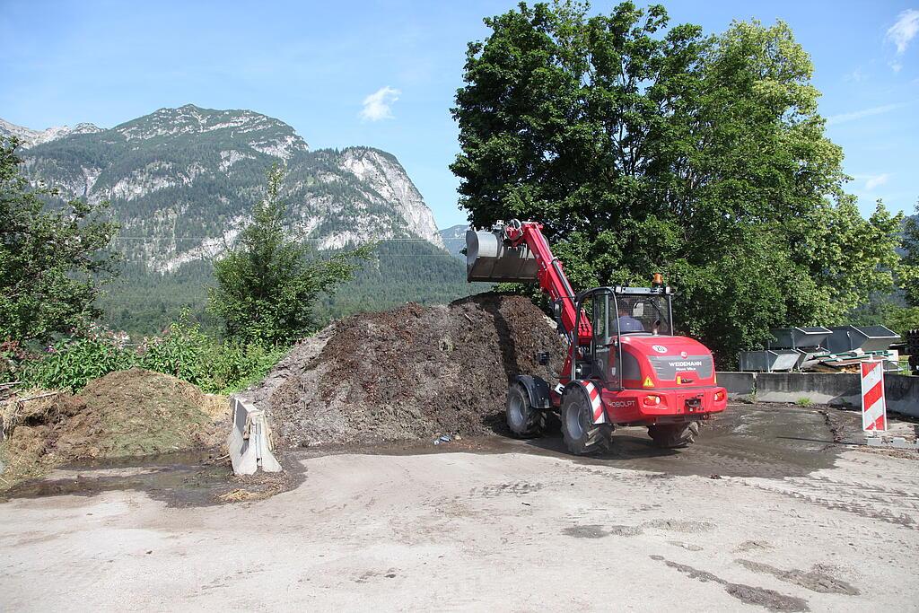 Weidemann Teleskopradlader 4080LPT im Einsatz