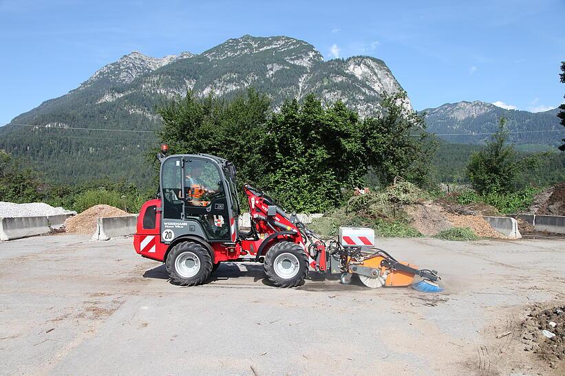 Weidemann Hoftrac 1280 im Einsatz