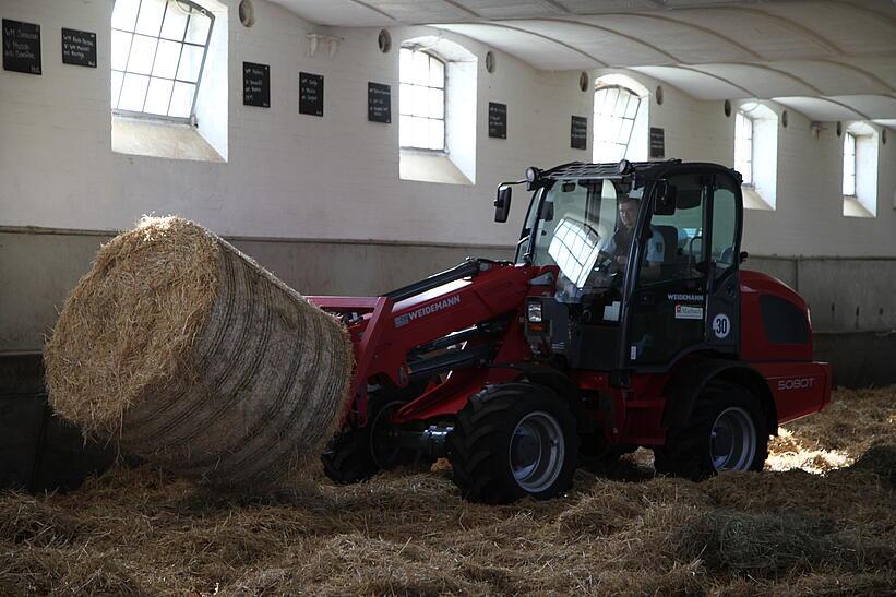 Weidemann Teleskopradlader 5080T im Einsatz