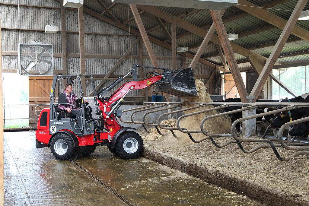 Weidemann Hoftrac 1250 im Einsatz