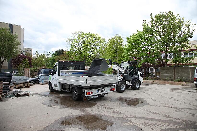 Weidemann Hoftrac 1380 im Einsatz