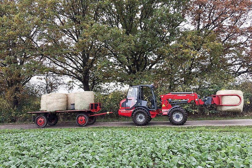 Weidemann Teleskopradlader 3080LPT im Einsatz