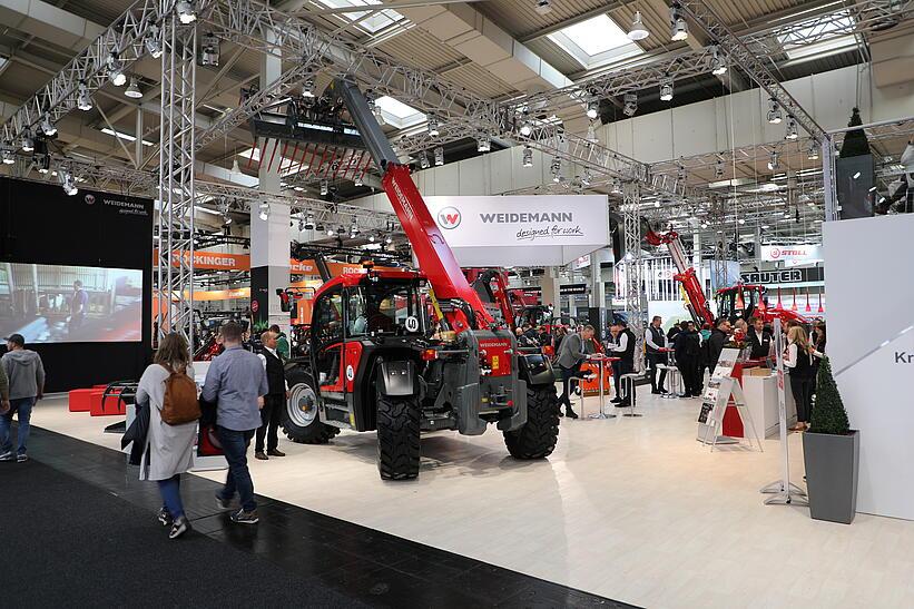 Weidemann Messestand Agritechnica 2023