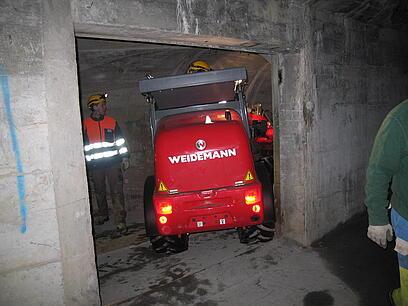 Weidemann Hoftrac 1280 im Einsatz