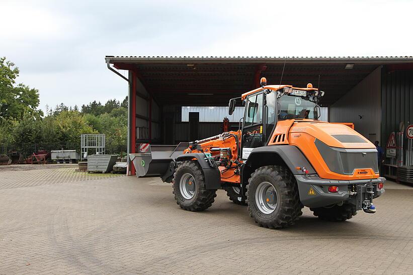 Weidemann Teleskopradlader 9580T im Einsatz