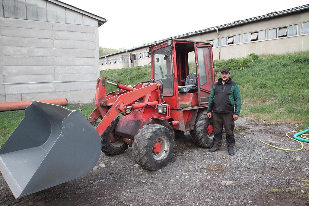 Weidemann wheel loader 3002 D/P, 2002 D/M in use