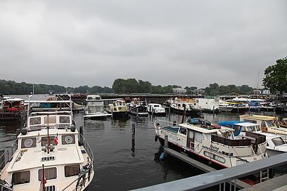 Hafen mit Booten