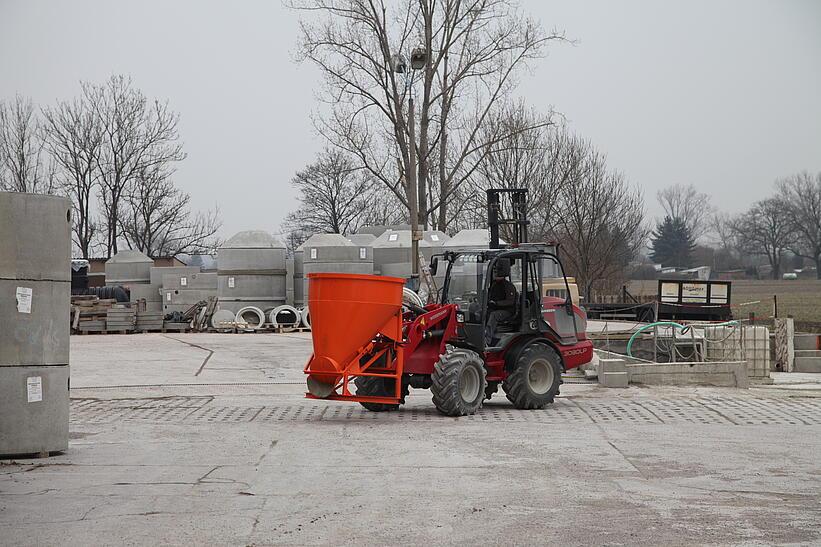 Weidemann Radlader 3080LP im Einsatz