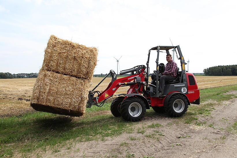 Weidemann Hoftrac 1250 im Einsatz