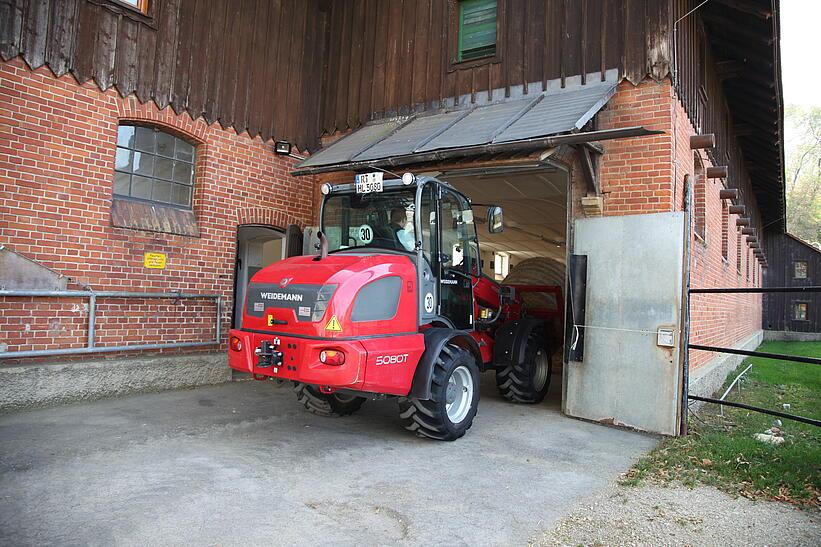 Weidemann Teleskopradlader 5080T im Einsatz