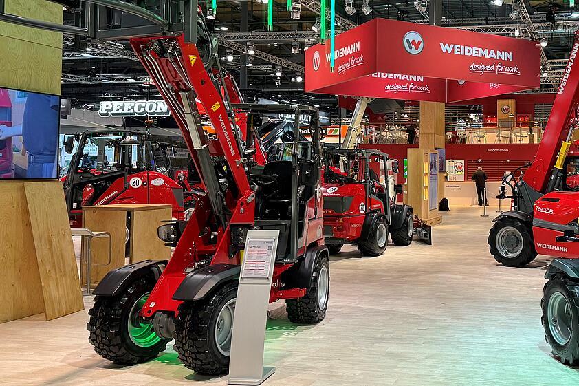 Weidemann Messestand EuroTier 2024