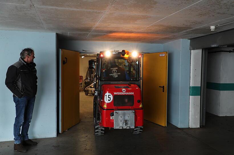 Weidemann Hoftrac 1240LP im Einsatz