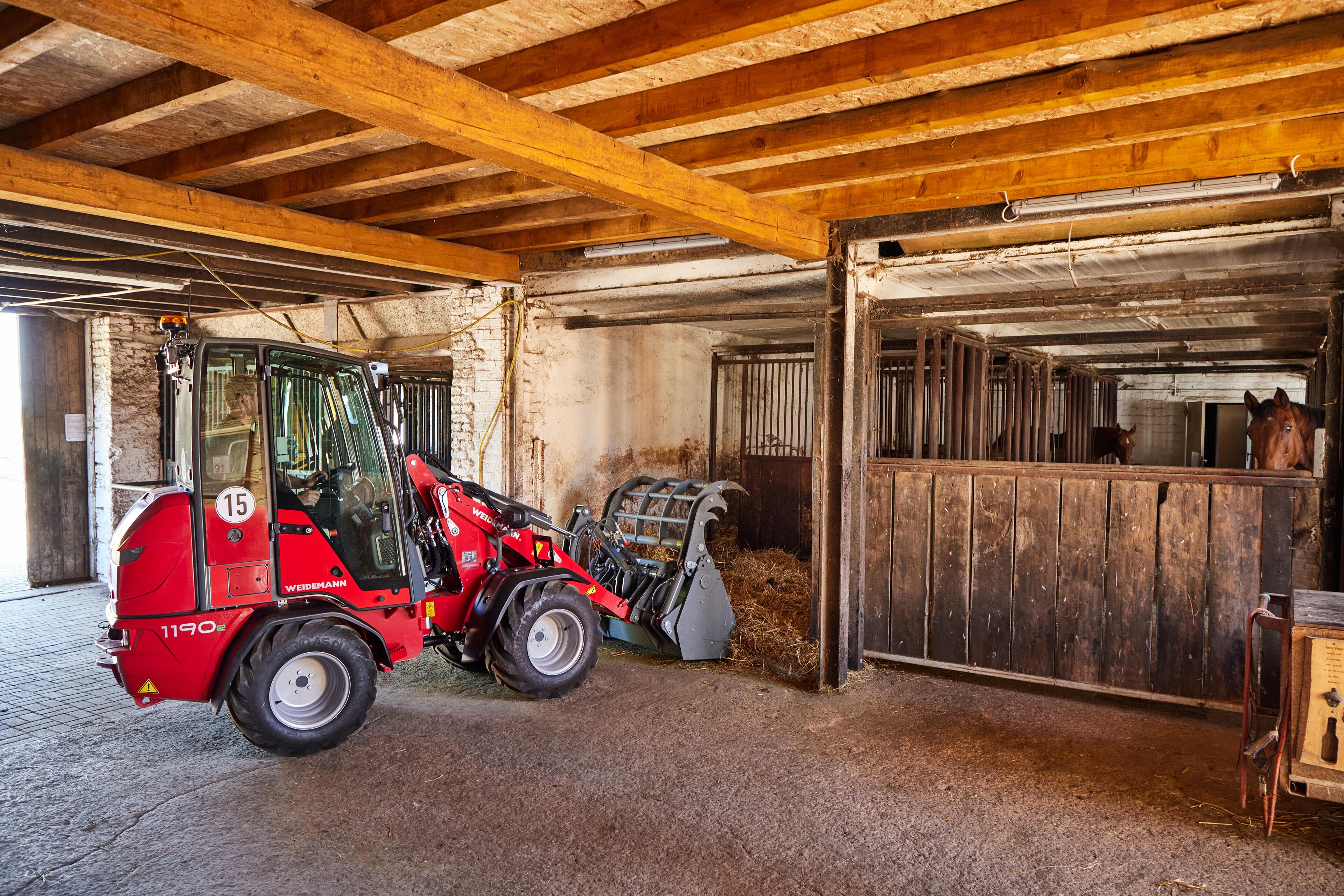 Weidemann Hoftrac 1190e használatban